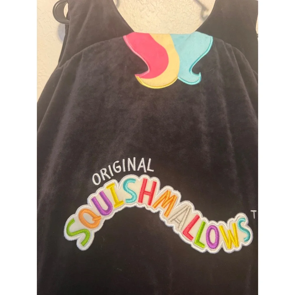 Squishmallows Jazwares Costume Play Unicorn Skeleton Black Pink Plush JWC4656